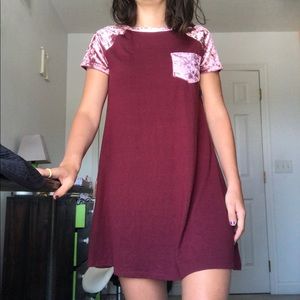 Pink A-Line Swing Dress🌸